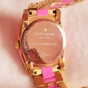 Accessories | Kate Spade Pink Gold Skyline Watch | Poshmark display picture 3